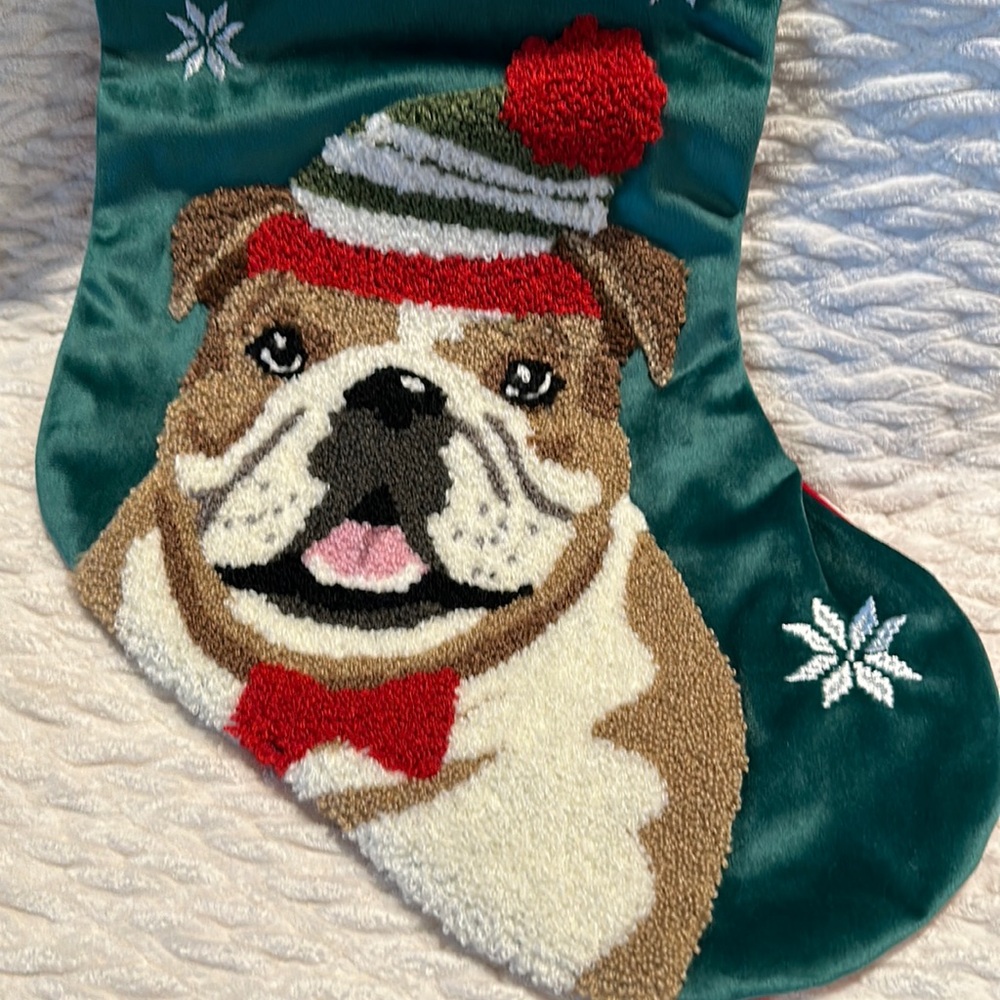 C & F Home Holiday Dog Stocking